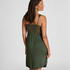 Nora Lace Slip Dress, Green