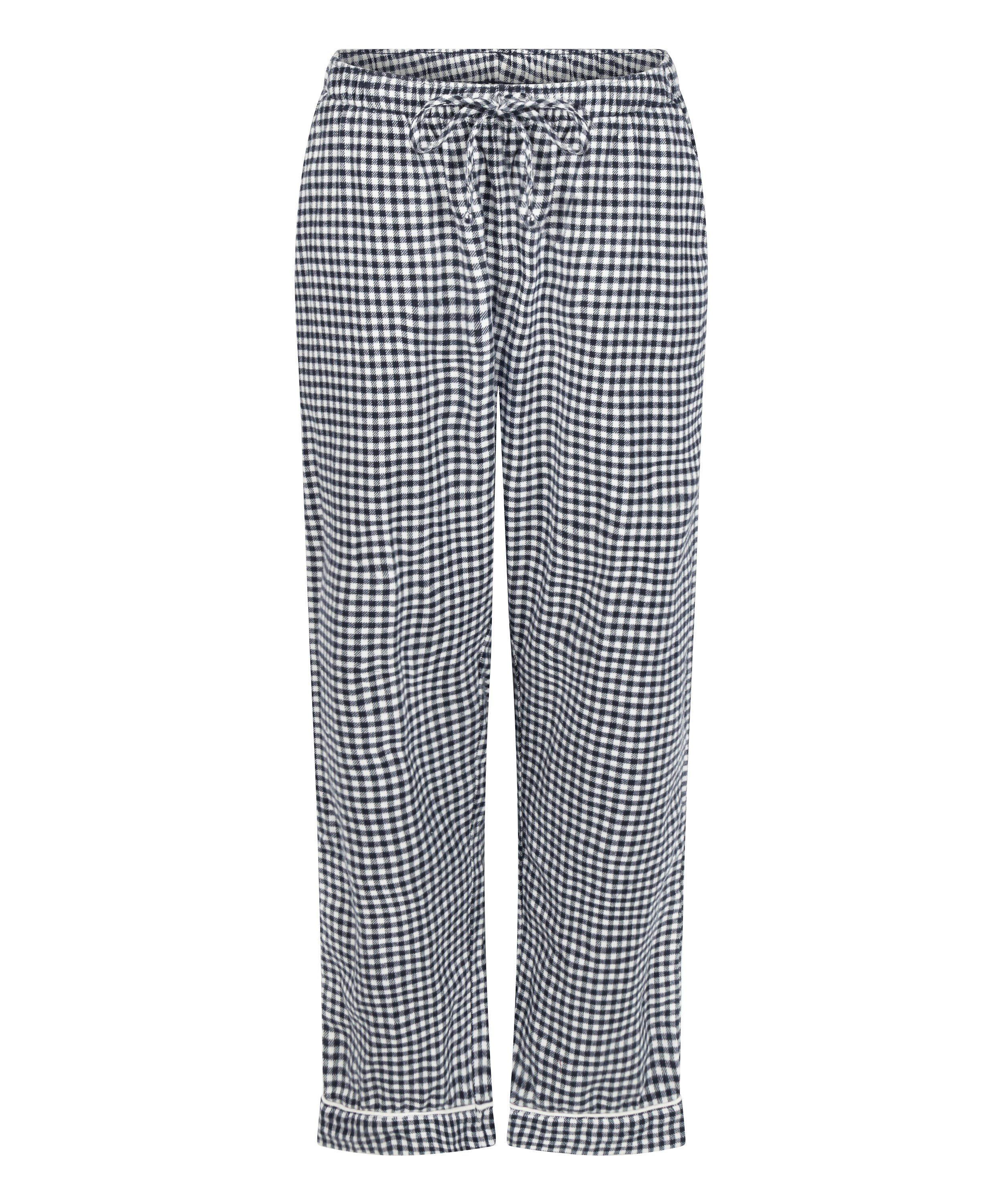 Flannel Pyjama Pants, Blue