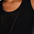 HKMX roundknit tank top, Black