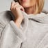 Flannel Fleece Hoodie, Gray