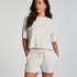 Velvet Pocket shorts, Gray