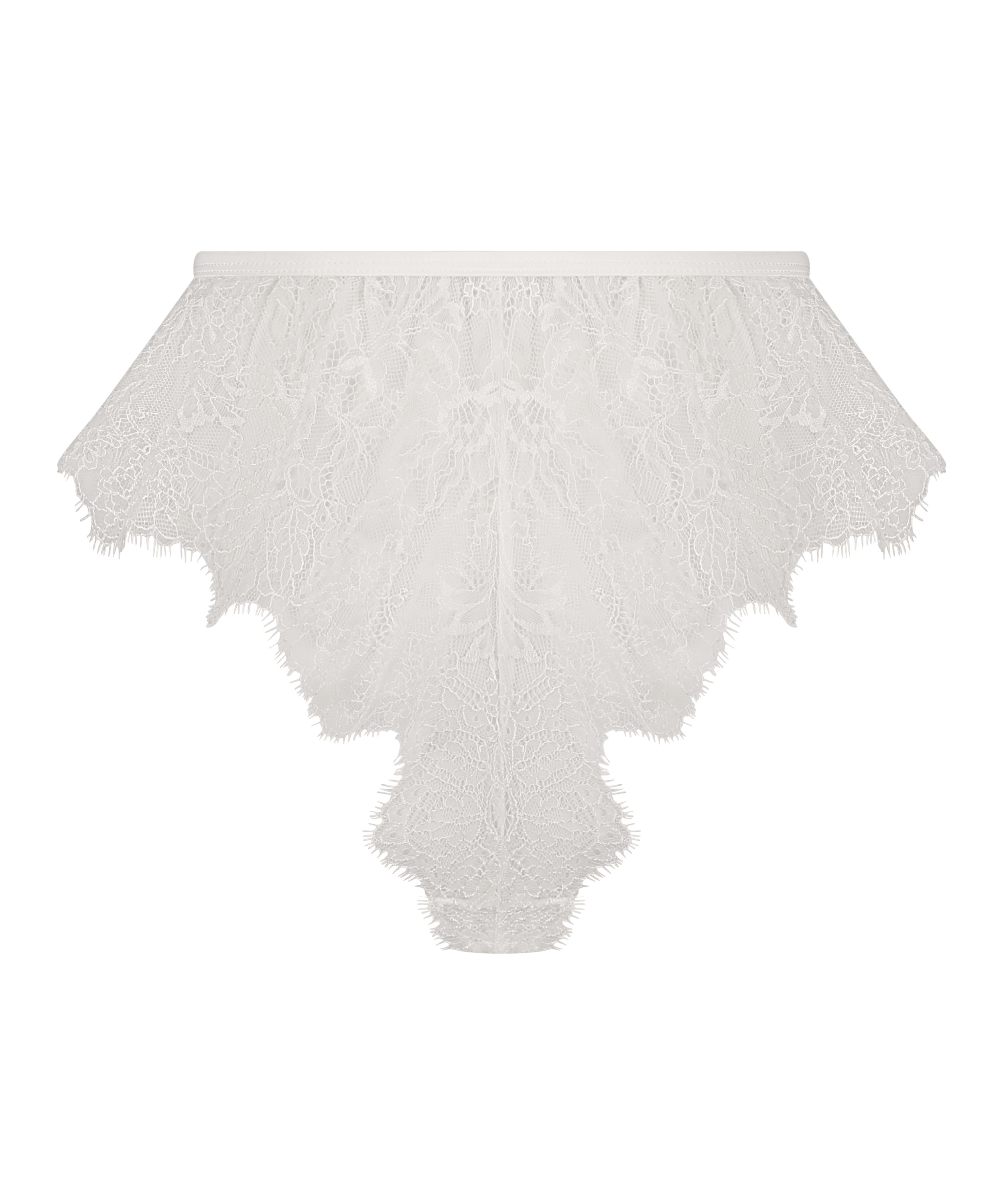 Lace Camille French Knicker, White, main