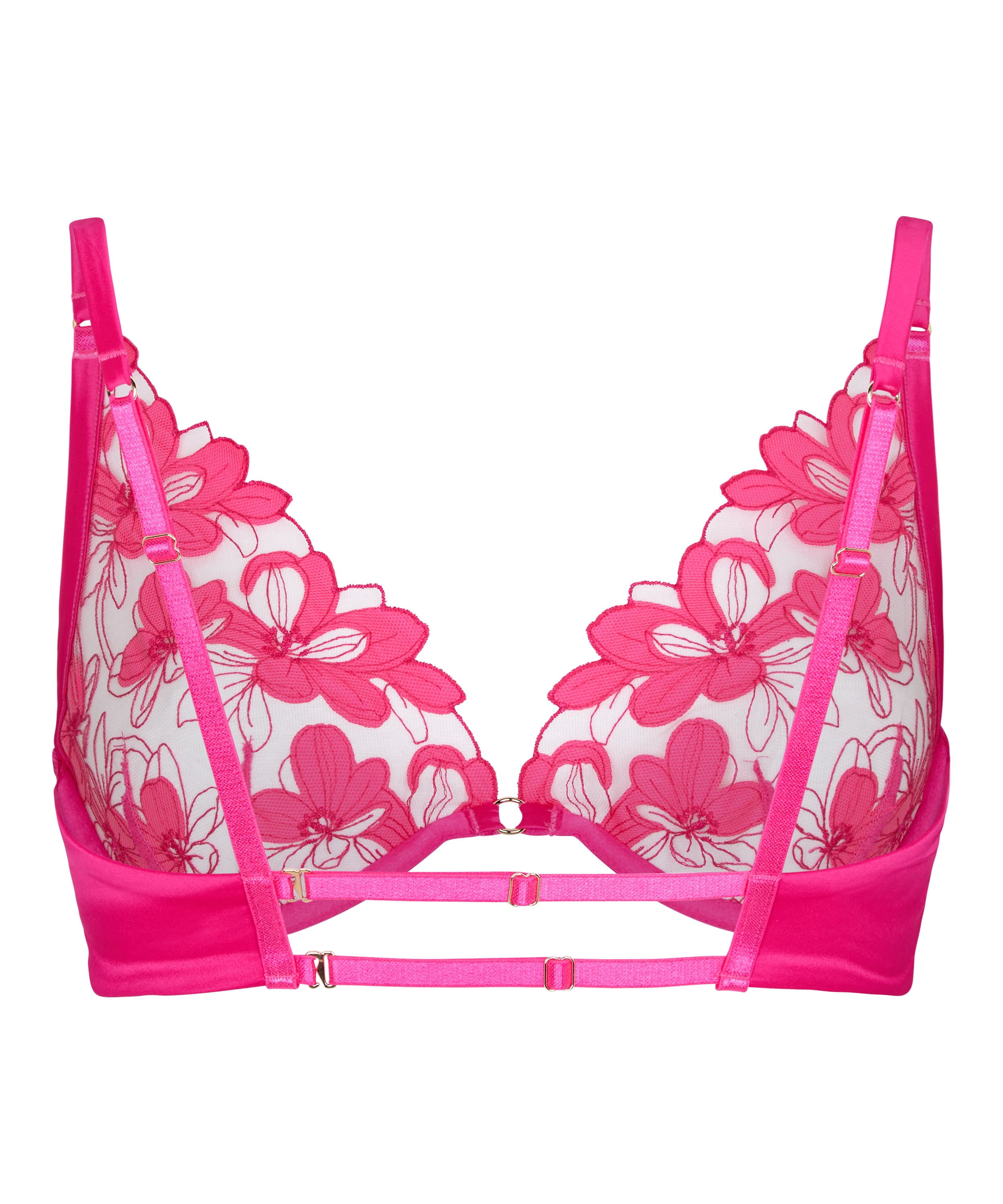 Non-Padded Underwired Bra Beatrice, Pink, main