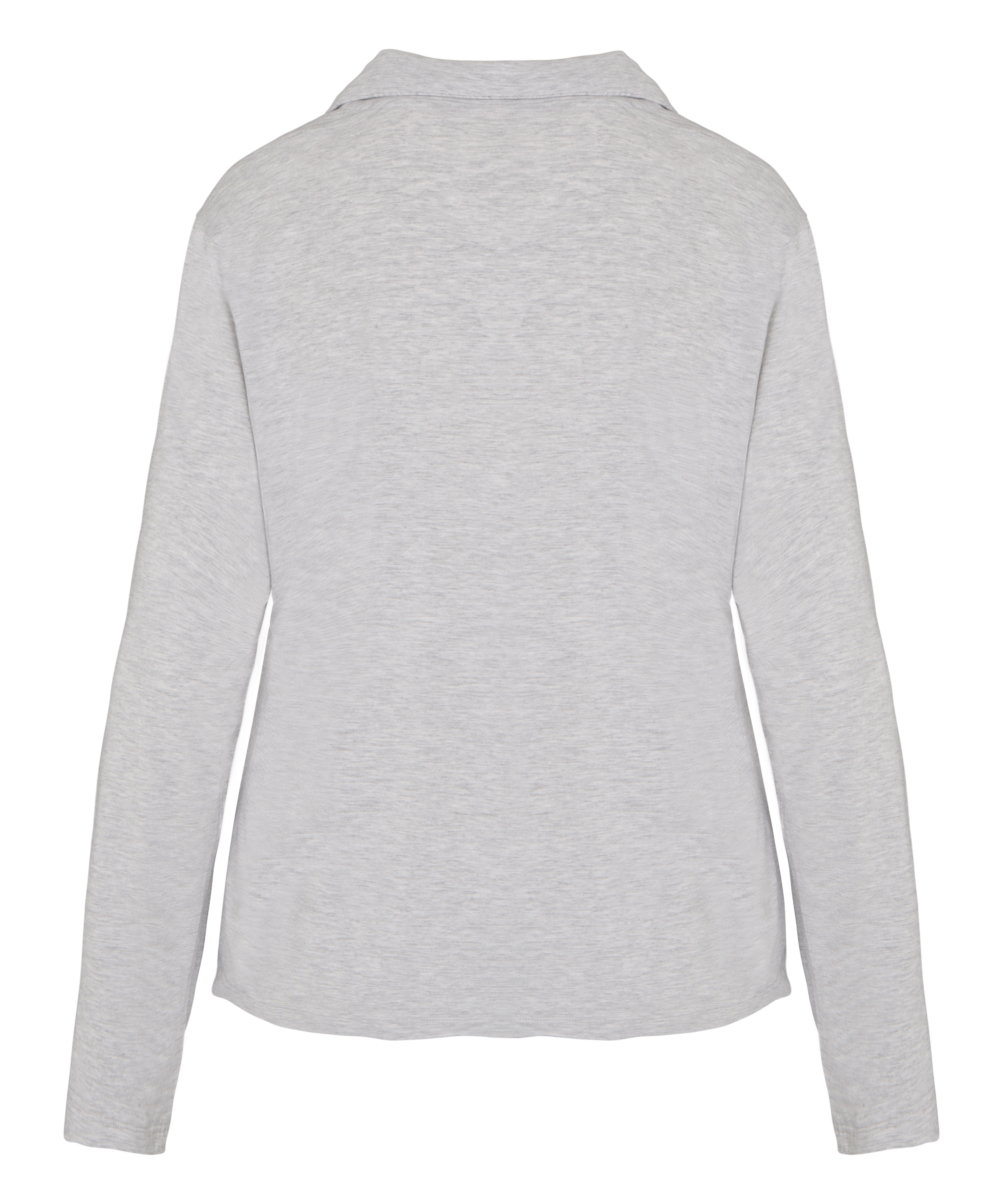 Essential Jersey Long-Sleeved Jacket, Gray, main