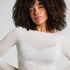 super soft Boatneck Shirt with Cashmere, Gray