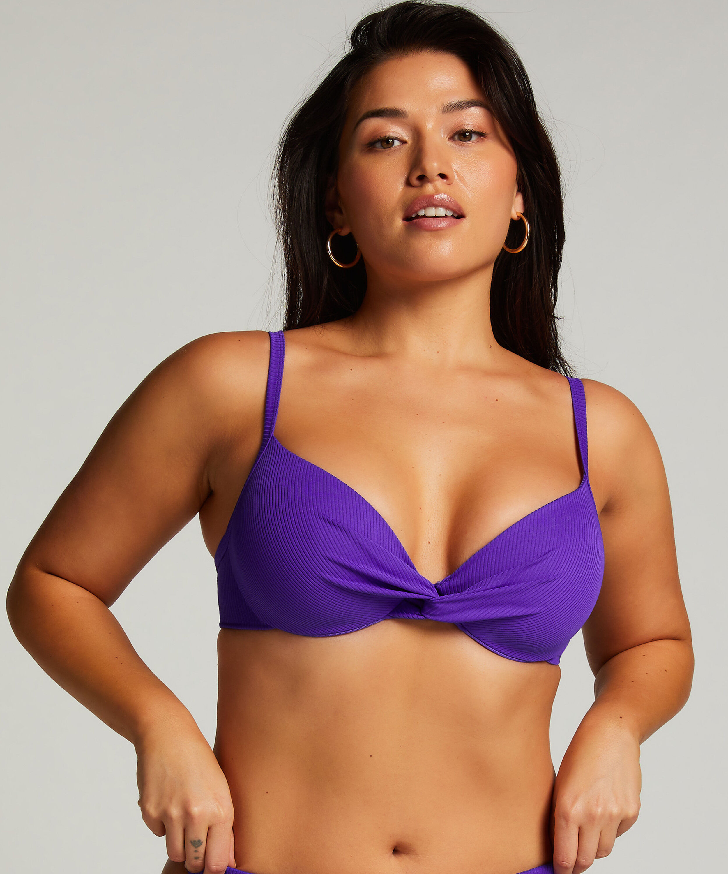 Eclipse Bikini Top, Purple