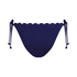 Scallop Bikini Bottoms, Blue