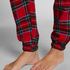 Flannel Pyjama Pants, Red