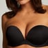 Padded Underwired Strapless Maximizer Bra, Black