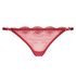 Thong Embroidered, Red