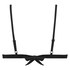 Pride triangle bikini top, Black