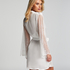 Satin Kimono, White