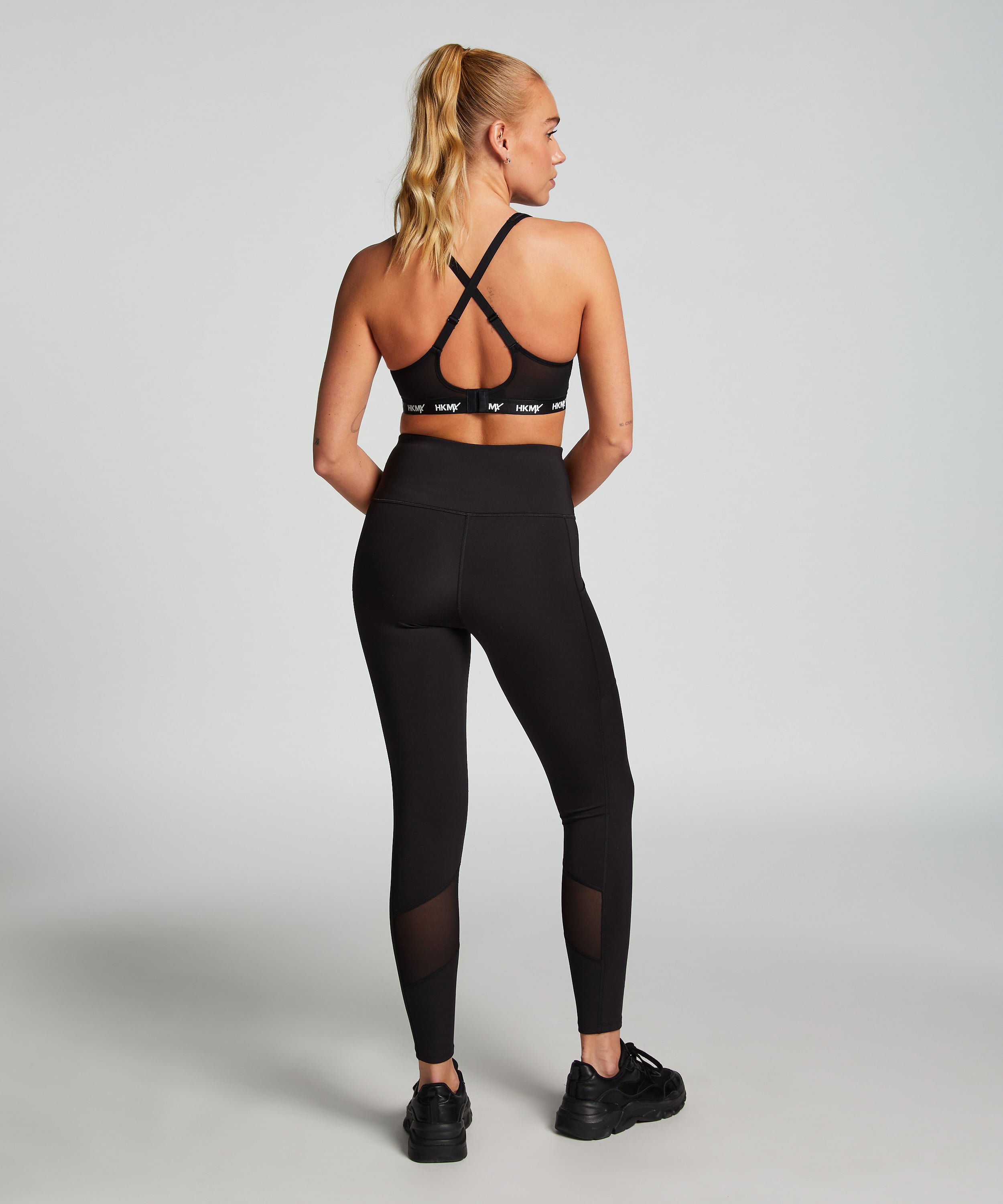 HKMX Sports bra The All Star Level 2, Gray, main