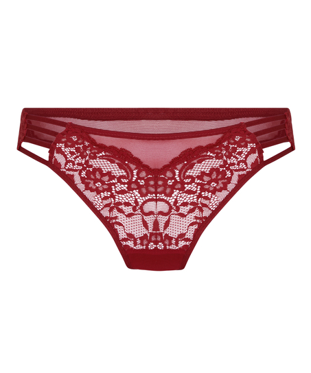 Valencia Brazilian Shorts, Red