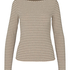 Boatneck Top, Beige