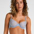 Non-Padded Underwired Bra Harriet, Blue