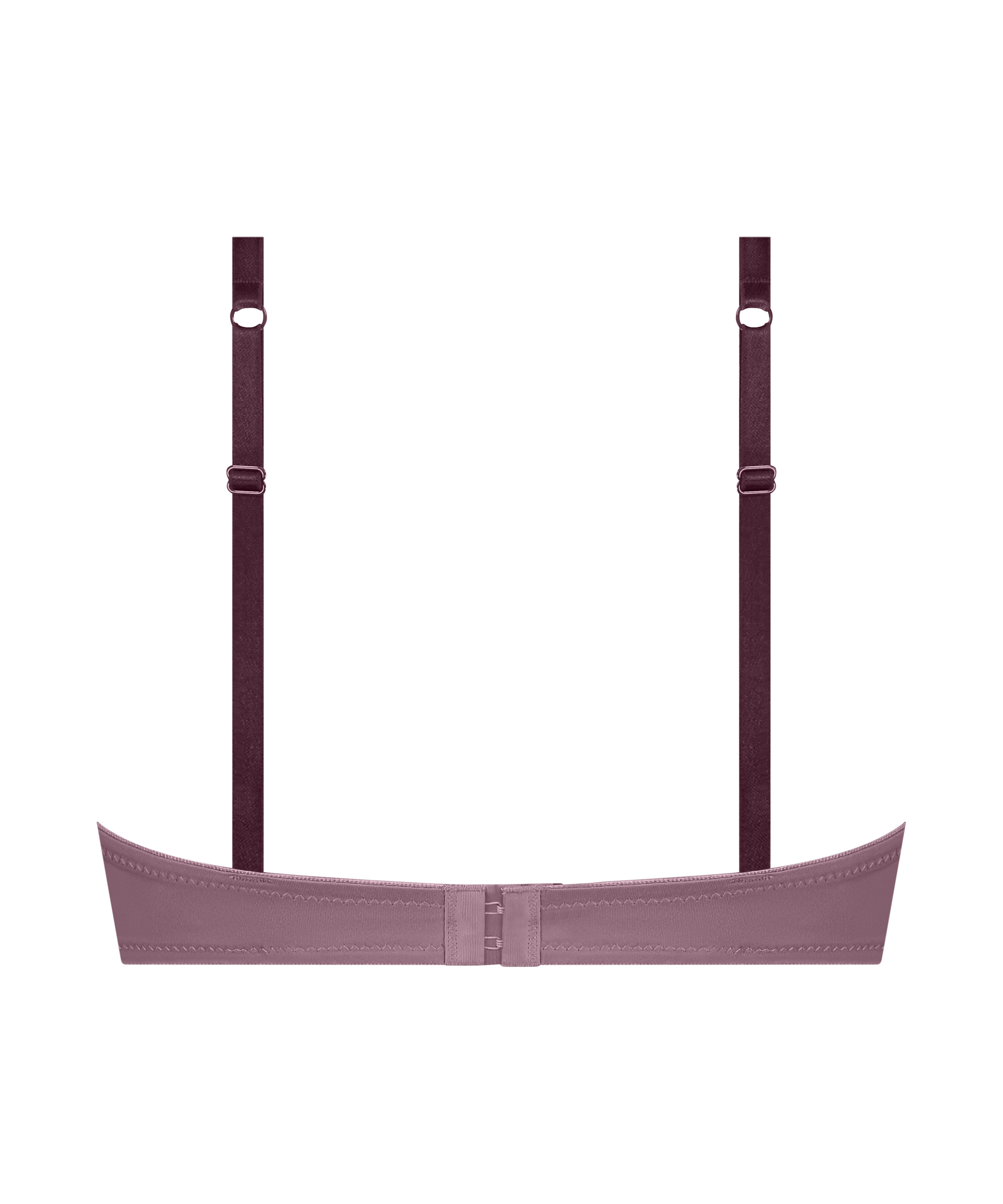 Lace & Shine Padded Underwired Bra, Purple, main