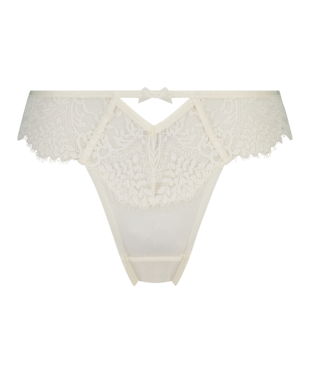 Chlo High Leg Brazilian, White