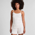 Cami Pointelle, White