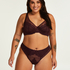 Mel High Leg Brazilian I AM Danielle, Purple
