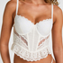 Bustier Gaia, White
