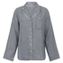 Essentials Flannel Pyjama Top, Blue