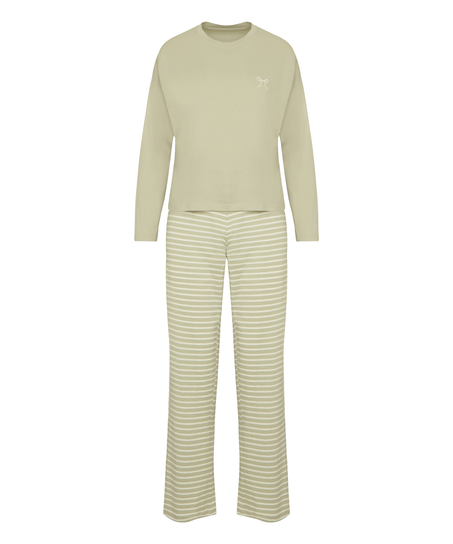 Pyjamaset Cotton Jersey, Green