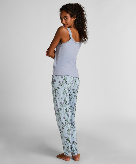 Jersey Pyjama Pants, Blue