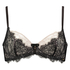 Non-padded underwired bra Kimber, Black