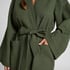 Waffle Bathrobe, Green