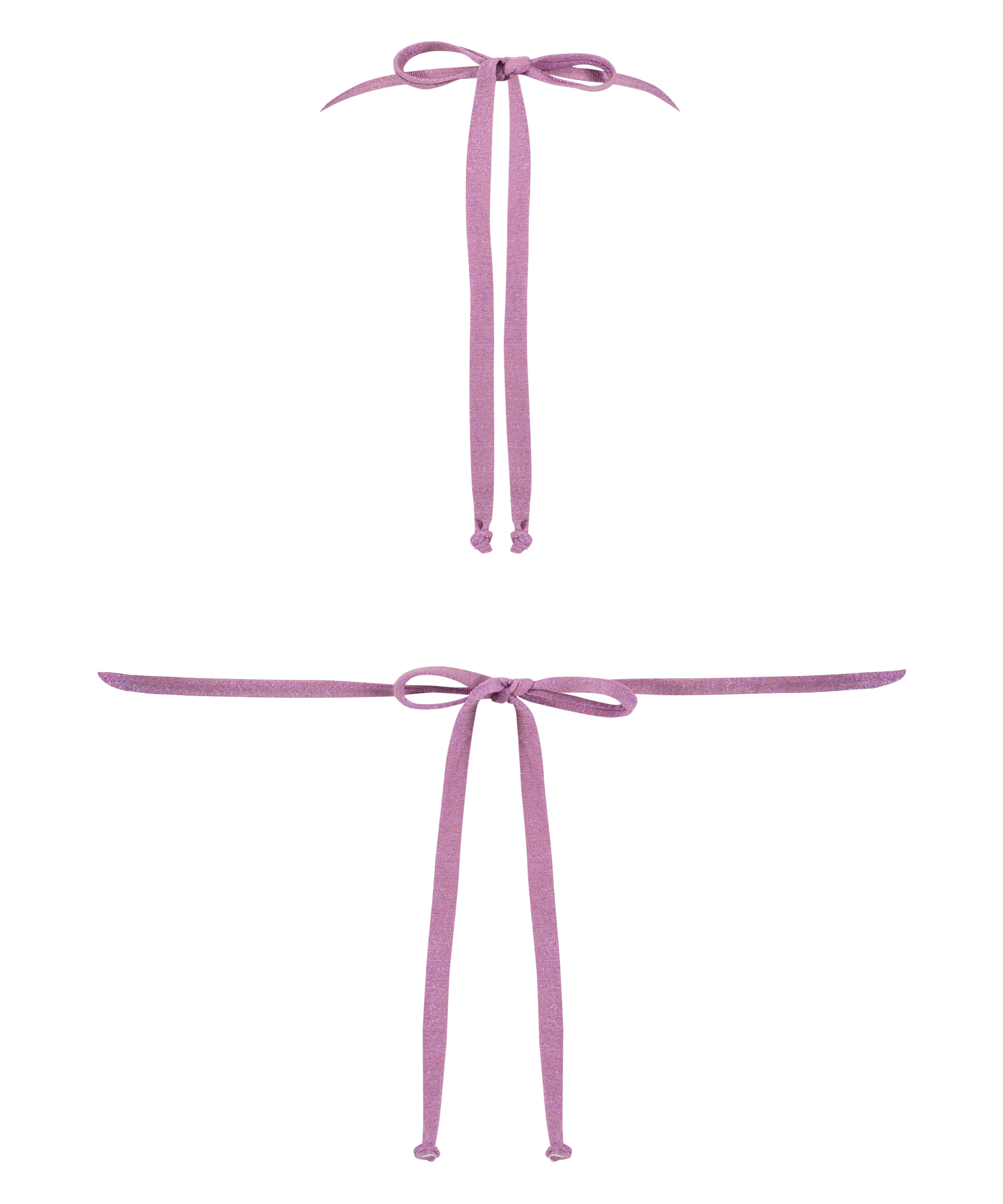 Tasmania triangle bikini top, Purple, main