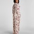 Jacket Woven Print, Beige