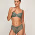 Grace Padded Underwired Bra, Green