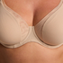 Mesh non-padded underwired bra, Beige