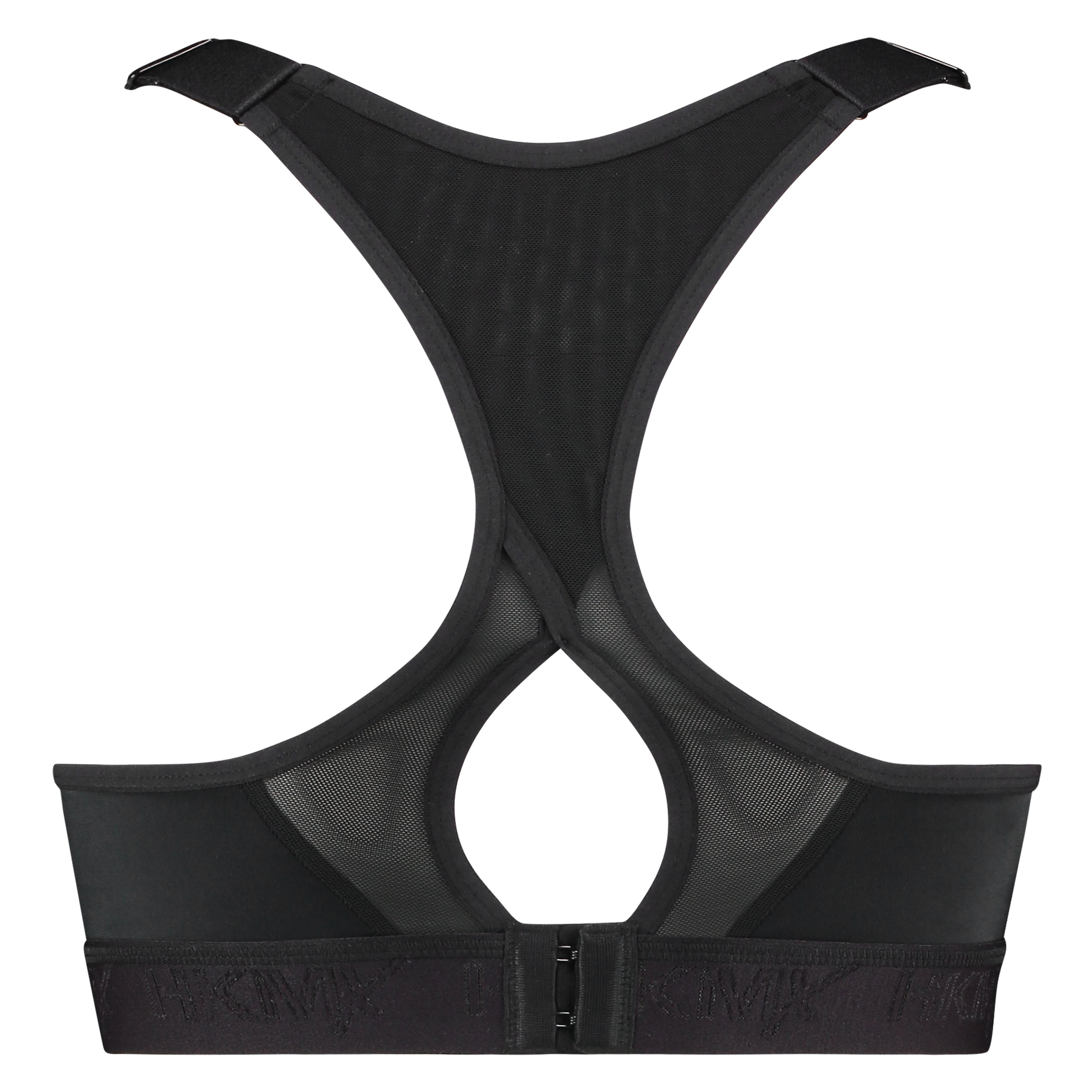 HKMX Sports bra The All Star Level 2, Black, main