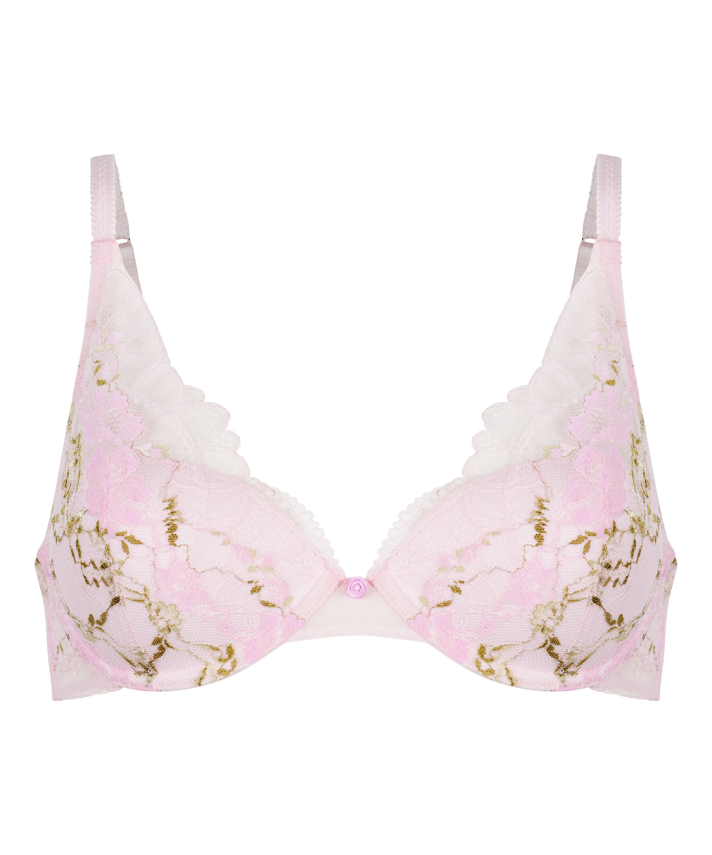Miri Padded Underwired Bra, Pink