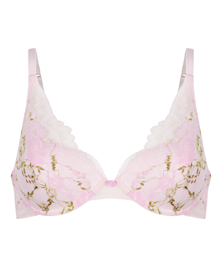 Miri Padded Underwired Bra, Pink