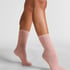 Modal Crew Socks, Pink