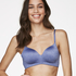 Padded non-wired bra Rebecca, Blue