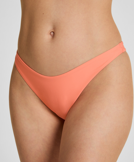 Highleg Bikini Bottom Luxe, Orange