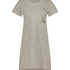 Round Neck Nightshirt, Gray