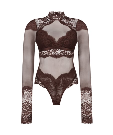 Emily Bodysuit, Brown