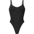 Seamless Enhancing High Leg Body, Black