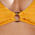 Goldenrod bikini Crop top, Yellow