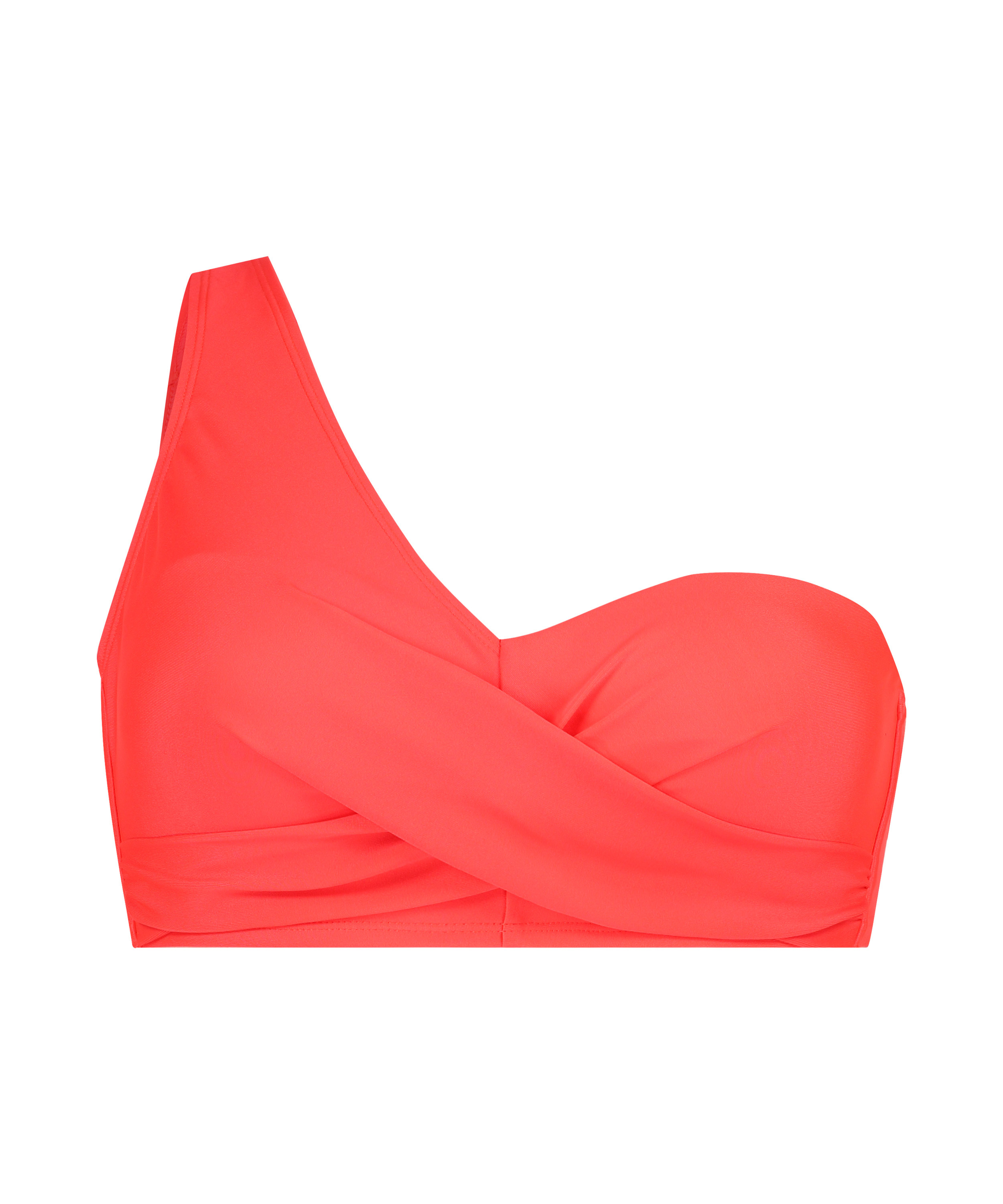 Cairo Bandeau Bikini Top, Red, main
