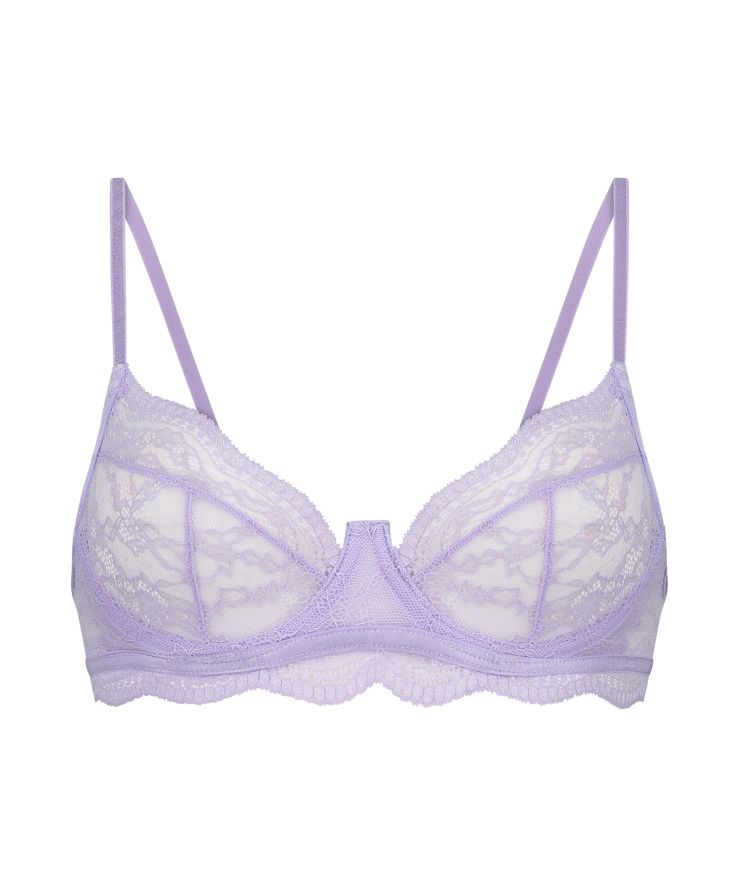 Isabelle Non-Padded Underwired Bra, Purple, main