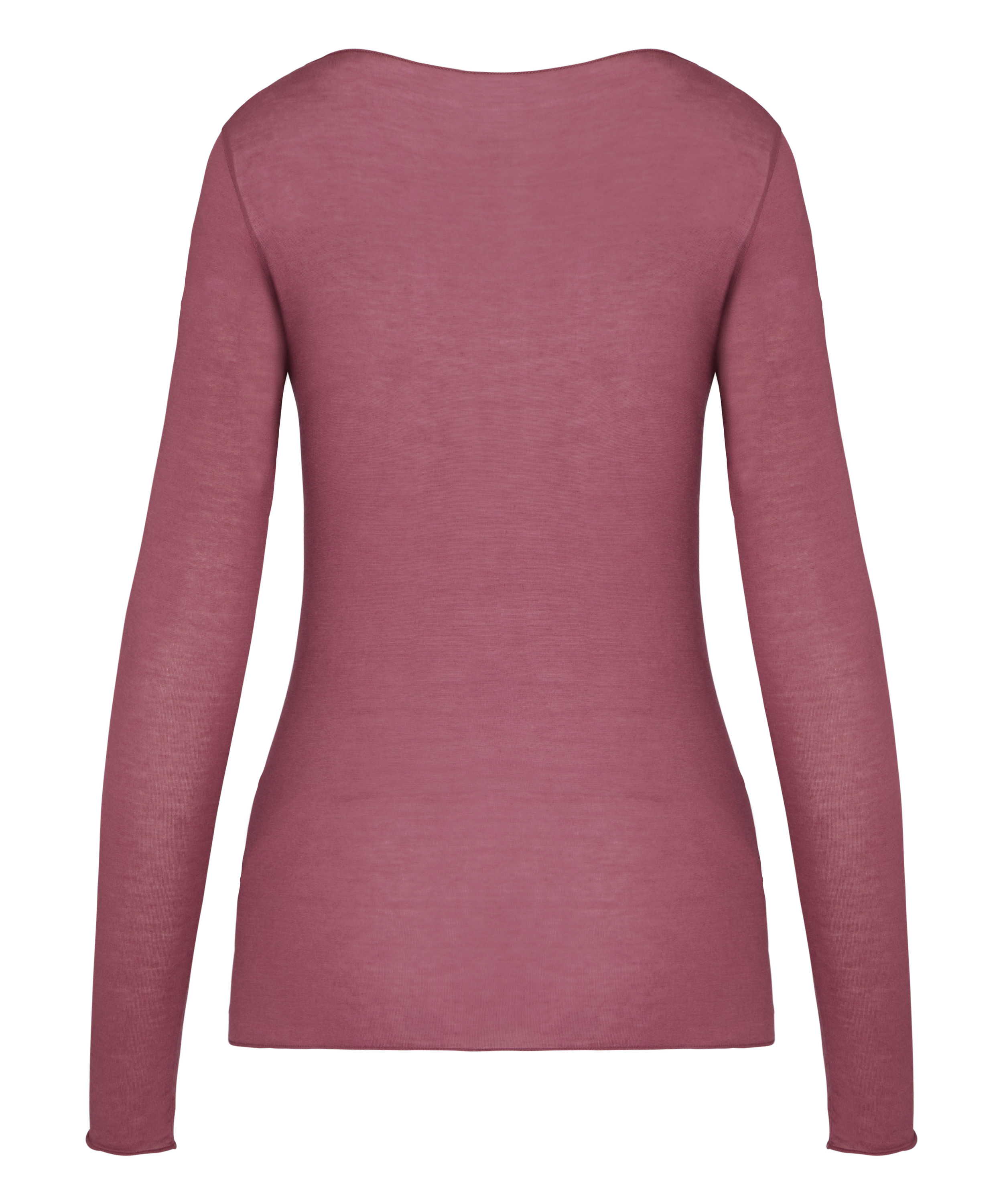 super soft Boatneck shirt with Cashmere, Purple, main