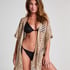 Beach Sequin Kaftan, Beige