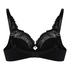 Lily Non-padded Underwired Bra, Black