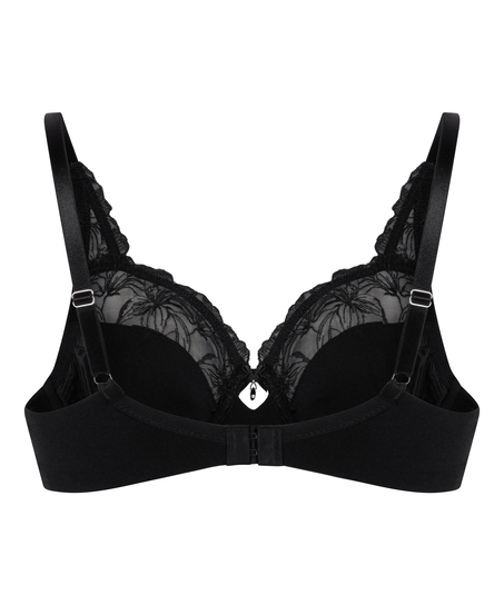 Lily Non-padded Underwired Bra, Black
